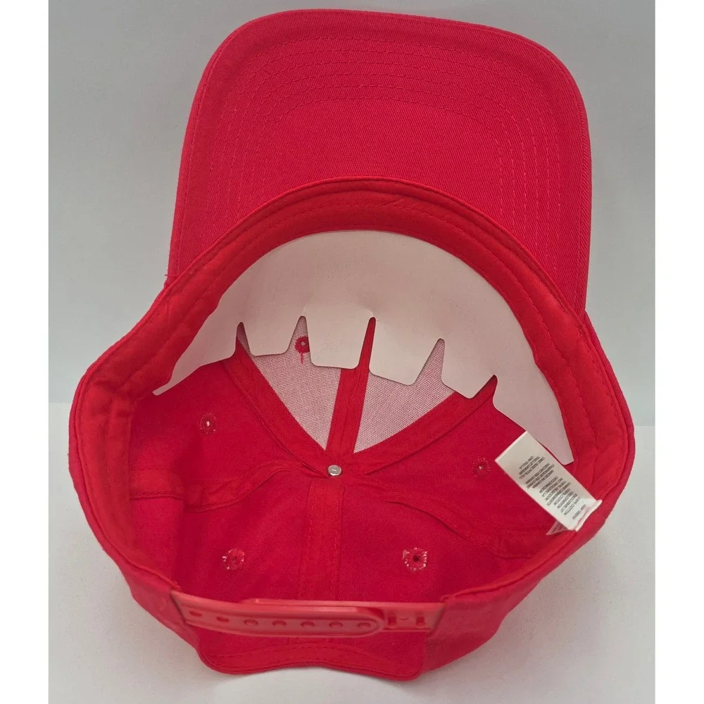 Budweiser Baseball Cap Red Snapback‎ Bowtie Logo Hat NWOT